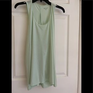 SOLD - On Another Platform - Athleta Essence Tie Back Tank Top Green 2X